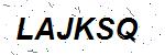 CAPTCHA verification image containing distorted text characters