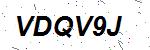 CAPTCHA verification image containing distorted text characters