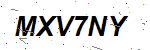 CAPTCHA verification image containing distorted text characters