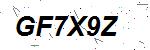 CAPTCHA verification image containing distorted text characters