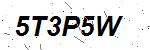 CAPTCHA verification image containing distorted text characters