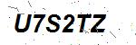 CAPTCHA verification image containing distorted text characters