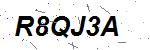 CAPTCHA verification image containing distorted text characters