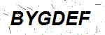 CAPTCHA verification image containing distorted text characters