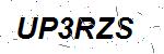 CAPTCHA verification image containing distorted text characters