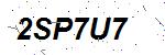 CAPTCHA verification image containing distorted text characters