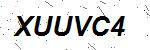 CAPTCHA verification image containing distorted text characters