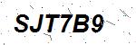 CAPTCHA verification image containing distorted text characters