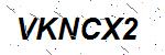 CAPTCHA verification image containing distorted text characters