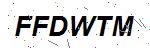 CAPTCHA verification image containing distorted text characters