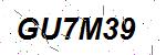 CAPTCHA verification image containing distorted text characters
