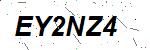 CAPTCHA verification image containing distorted text characters