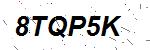 CAPTCHA verification image containing distorted text characters