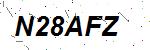CAPTCHA verification image containing distorted text characters