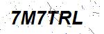 CAPTCHA verification image containing distorted text characters