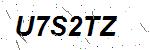 CAPTCHA verification image containing distorted text characters