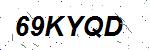 CAPTCHA verification image containing distorted text characters