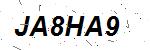 CAPTCHA verification image containing distorted text characters