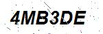 CAPTCHA verification image containing distorted text characters