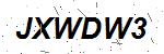 CAPTCHA verification image containing distorted text characters