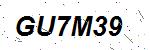 CAPTCHA verification image containing distorted text characters