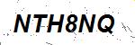 CAPTCHA verification image containing distorted text characters