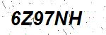 CAPTCHA verification image containing distorted text characters