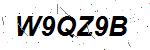 CAPTCHA verification image containing distorted text characters