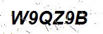 CAPTCHA verification image containing distorted text characters