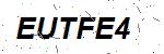 CAPTCHA verification image containing distorted text characters