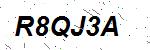 CAPTCHA verification image containing distorted text characters