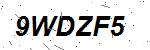 CAPTCHA verification image containing distorted text characters
