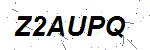 CAPTCHA verification image containing distorted text characters