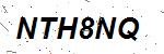 CAPTCHA verification image containing distorted text characters