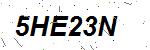 CAPTCHA verification image containing distorted text characters