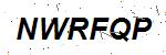 CAPTCHA verification image containing distorted text characters