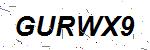 CAPTCHA verification image containing distorted text characters