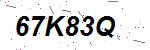 CAPTCHA verification image containing distorted text characters