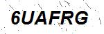 CAPTCHA verification image containing distorted text characters
