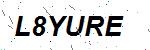 CAPTCHA verification image containing distorted text characters