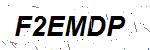 CAPTCHA verification image containing distorted text characters