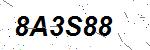 CAPTCHA verification image containing distorted text characters