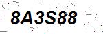 CAPTCHA verification image containing distorted text characters