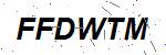 CAPTCHA verification image containing distorted text characters