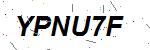 CAPTCHA verification image containing distorted text characters