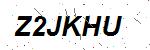 CAPTCHA verification image containing distorted text characters