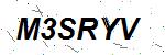 CAPTCHA verification image containing distorted text characters