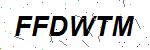 CAPTCHA verification image containing distorted text characters