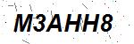 CAPTCHA verification image containing distorted text characters