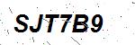 CAPTCHA verification image containing distorted text characters